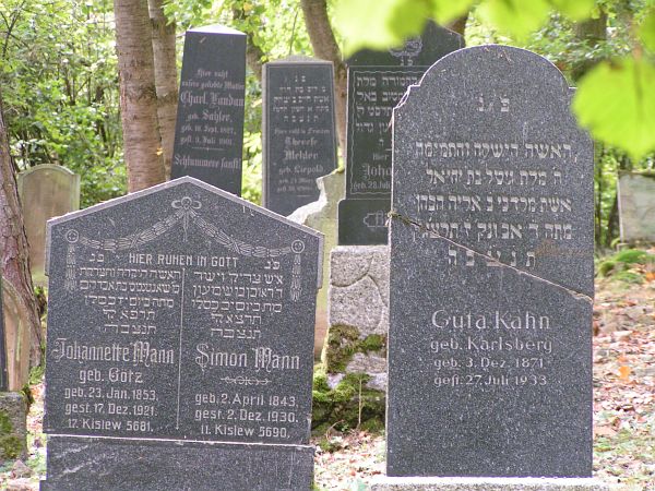 Guta Karlsburg's grave